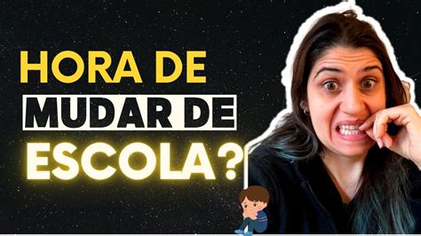 Será que é hora de mudar meu filho de escola YouTube