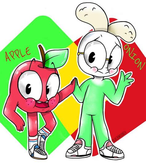 Apple And Onion By Blackmoon14 On Deviantart Tv Animation Apple Anime