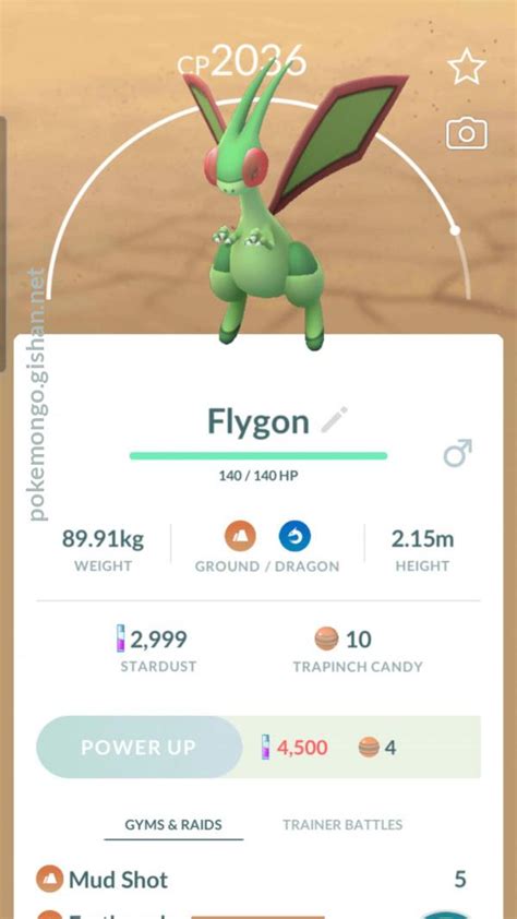 Flygon - Pokemon Go