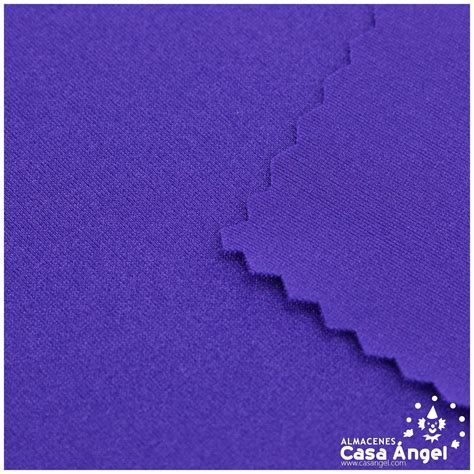 Tela Lycra Lisa Brillante Morado Cm