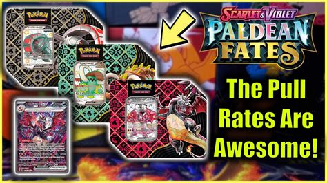 The Pull Rates Are Awesome Pokémon TCG Scarlet Violet Paldean Fates