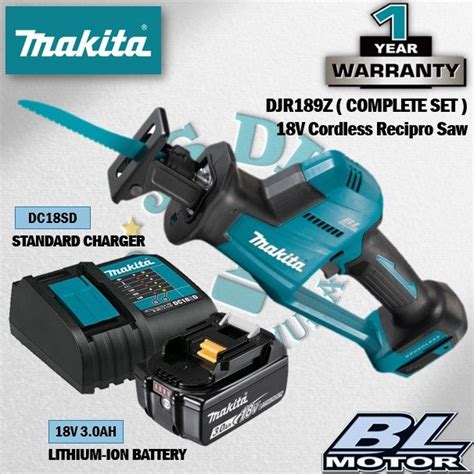 Makita Djr Z V Cordless Recipro Saw Lazada