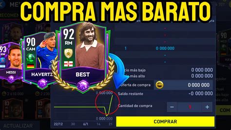 TRUCO PARA COMPRAR JUGADORES MAS BARATOS EN FIFA MOBILE 22 YouTube