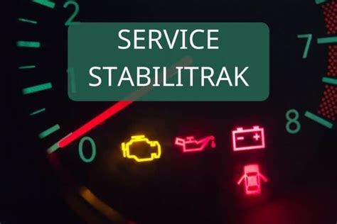 Service StabiliTrak: What It Means & How To Fix It | Vehicle Answers