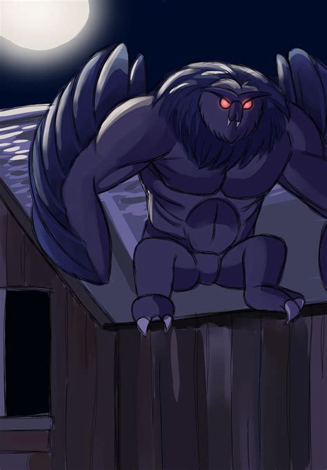 Mothman By Teegakami On Deviantart