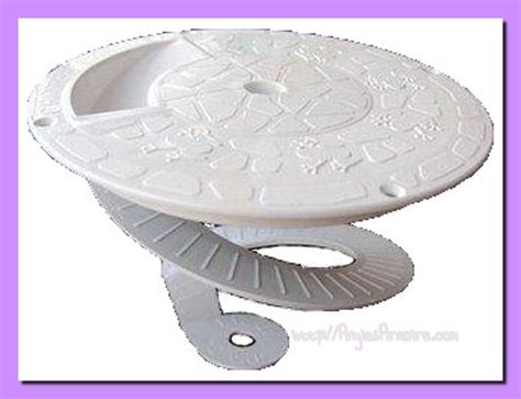 Critter Skimmer 9 Inch Round Pool Skimmer Cover White Escape Humane