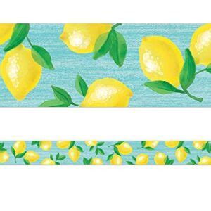 Teacher Created Resources Lemon Zest Straight Border Trim The