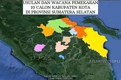 Usulan Dan Wacana Pemekaran Calon Kabupaten Dan Kota Baru Di