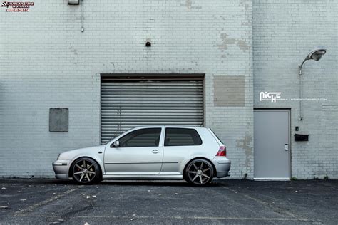 Volkswagen GTI Niche Verona M150 Wheels Black Machined With Dark Tint