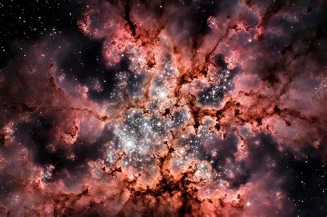 Premium Ai Image Photographing The Tarantula Nebula A Massive