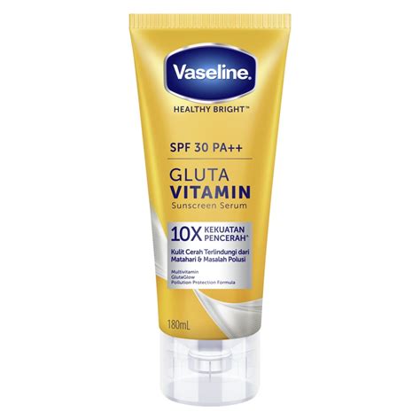 Jual Vaseline Body Sunscreen Healthy Bright Serum Pencerah Badan Spf