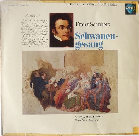 Schwanengesang Lp Von Franz Schubert