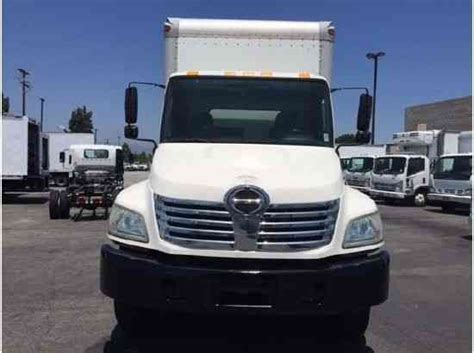 Hino 268a Box Truck 18foot 6sp With Liftgate And Auto With Ramp In Stock