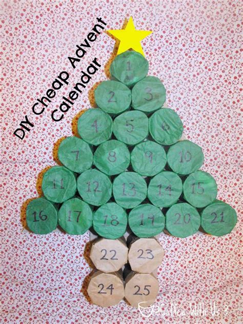 DIY Cheap Advent Calendar | Coffee With Us 3