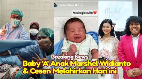 Selamat Istri Marshel Widianto Melahirkan Potret Tampan Baby A Jadi