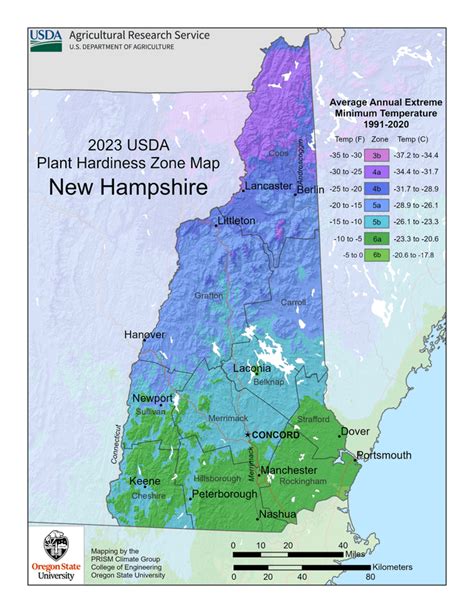 USDA Hardiness Zones Changed for New Hampshire : r/newhampshire