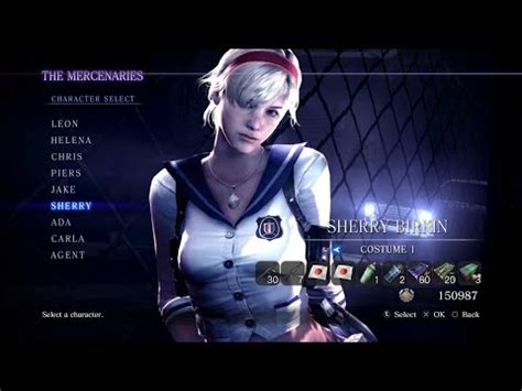 Resident Evil 6 Golden THE Mercenaries SHERRY BIRKIN Rooftop Mission