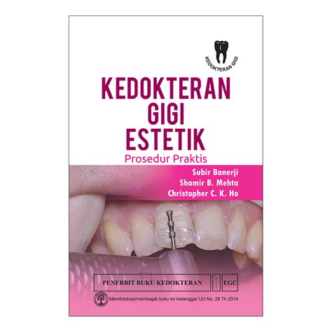 Buku Kedokteran Gigi Buku Kedokteran Gigi Estetik Prosedur Praktis