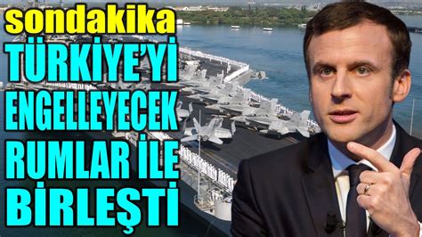 Sondakika Fransa Rum Kes M Ne Asker L Man Kuruyor T Rk Ye Y