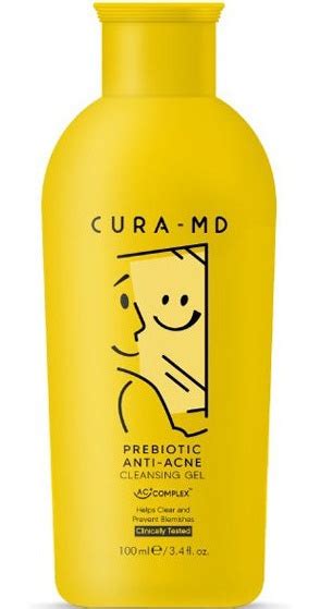 Cura Md Prebiotic Anti Acne Cleansing Gel Ingredients Explained