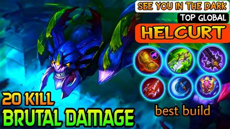 Brutal Damage Build Helcurt Mobile Legends Top Global Helcurt