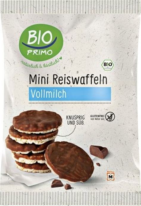 Bio Primo Organic Mini Rice Cakes With Milk Chocolate G Piccantino