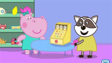 Hippo Peppa Shop Cartoon For Kids Peppa Pig Shopping Episode Baby