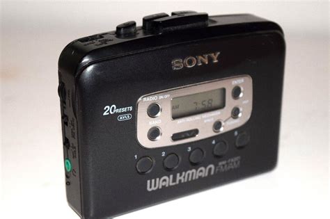 Vintage Sony Walkman Portable Wm Fx221 Am Fm Radio Cassette Tape Player By Altmodischvintage On