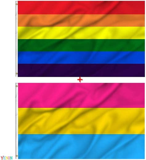 Buy Yeson Rainbow Flag 3x5 Foot And Pansexual Pride Flag Online At Lowest Price In India B0851d2z5c