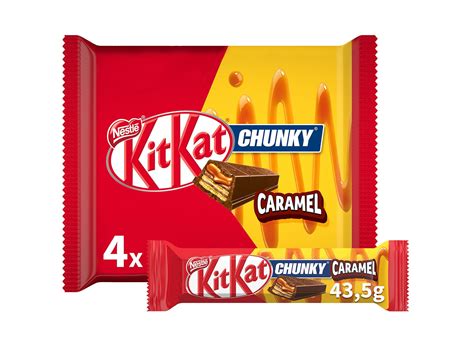 Snack Kit Kat Chunky Caramelo 4x43 5g Auchan