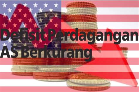 Defisit Perdagangan AS Berkurang