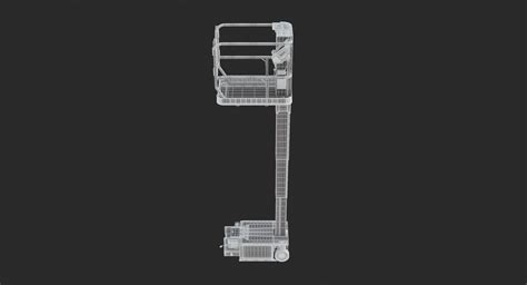 Es Driveable Vertical Mast Lift D Model By Frezzy