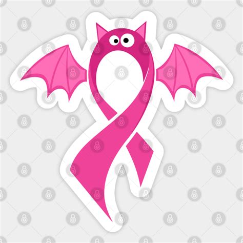 Breast Cancer Halloween - Breast Cancer - Sticker | TeePublic