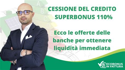 Quali Banche Accettano La Cessione Del Credito Superbonus In Basilicata