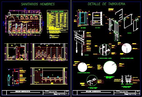 Acabados Y Detalles De Ba O En Autocad Librer A Cad