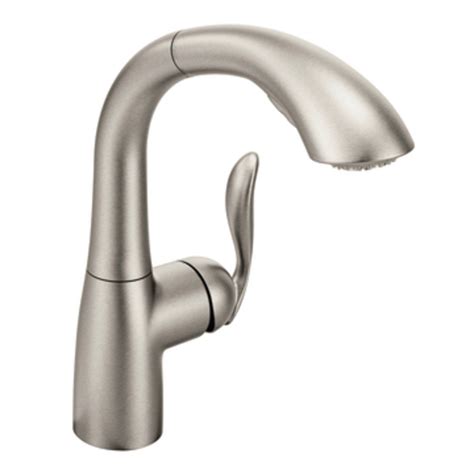 Moen 7294CSL Arbor One Handle High Arc Pullout Kitchen Faucet Classic