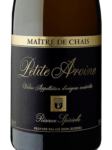 Provins Maître de Chais Réserve Spéciale Petite Arvine Vivino US