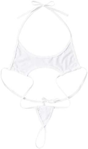 Buy Msemis Women Slingshot Teardrop Mini Bikini G String Weeny Thongs