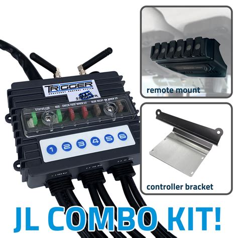 TRIGGER 6 SHOOTER Jeep JL-JT Combo Kit – Trigger Wireless Accessory ...