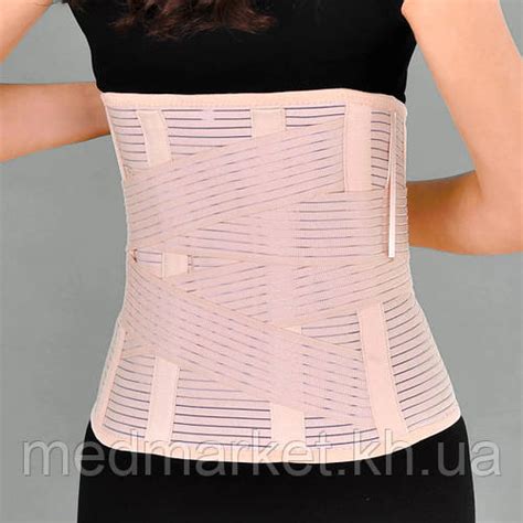 Корсет пояснично-крестцовый с ребрами жесткости (32 см) Ersamed SL-320K ...