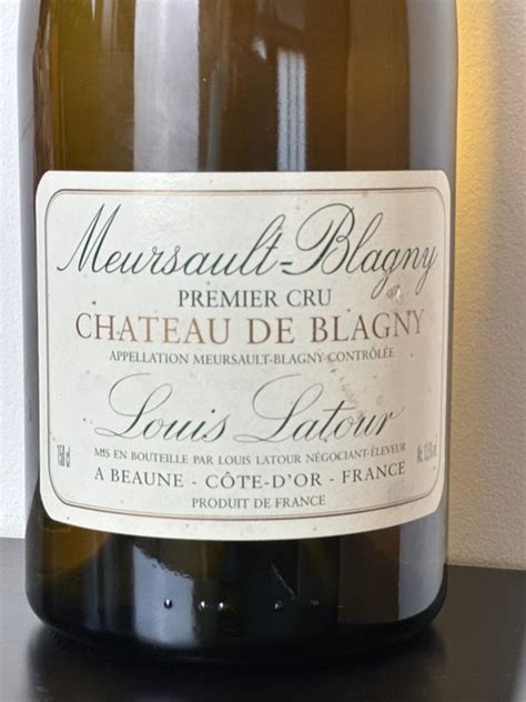 1999 Meursault 1 Cru Blagny Château de Blagny Louis Catawiki