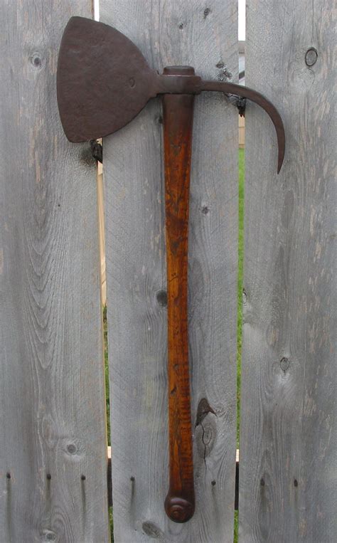 Hoe Blade Spike Tomahawk · Todd Bitler Native Workshop