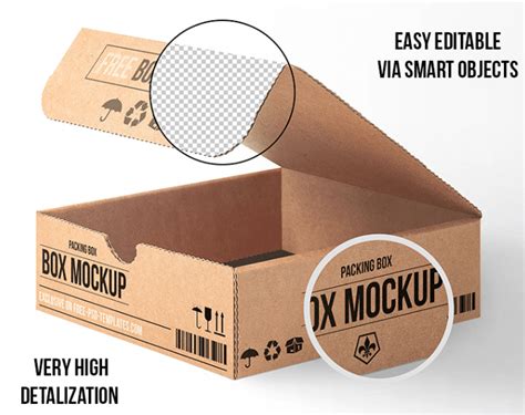 680 Carton Box Packaging Mockup Zip File