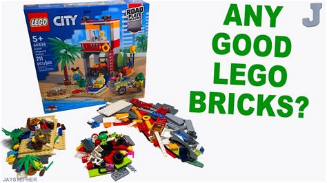 Lego City Beach Lifeguard Station 60328 Unboxing And Brick Exploration Youtube