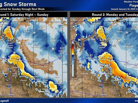 Prescott Area To See Winter Weather This Weekend