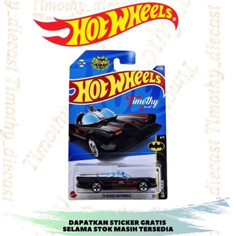 Promo Hot Wheels TV Series Batmobile Blister Ada Logo DC Batman Classic TV Series Diskon 44