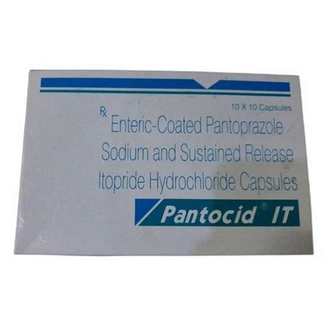 Pantocid It Capsules Prescription Intas Pharmaceuticals Ltd At Rs 215