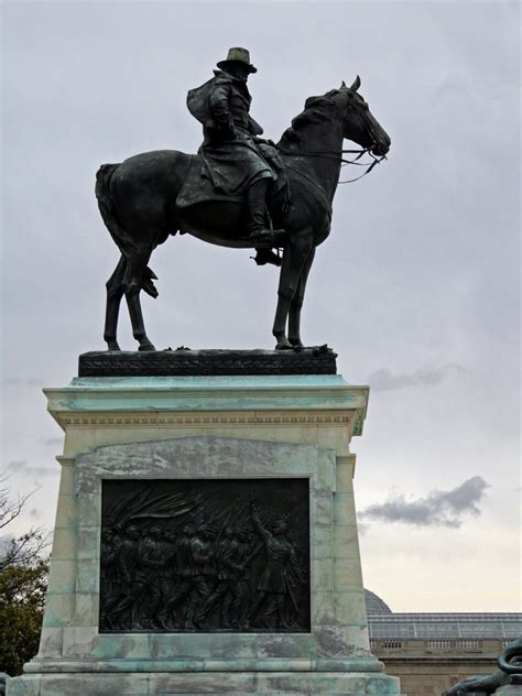 Equestrian statue of Ulysses S. Grant in Washington D.C. US