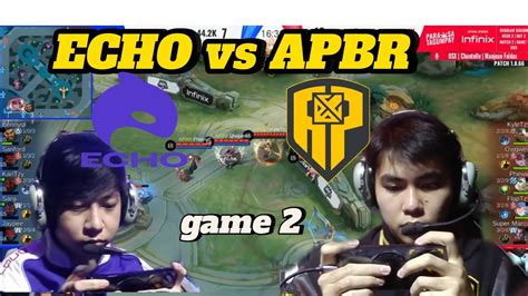 ECHO Vs APBR GAME 2 MPL PH S13 W3D2 Mplph Mlbb Echophilippines