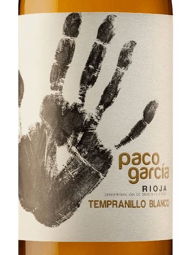 2021 Paco Garcia El Yergo Tempranillo Blanco Vivino Us